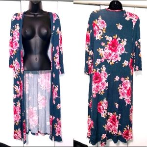 Floral kimono